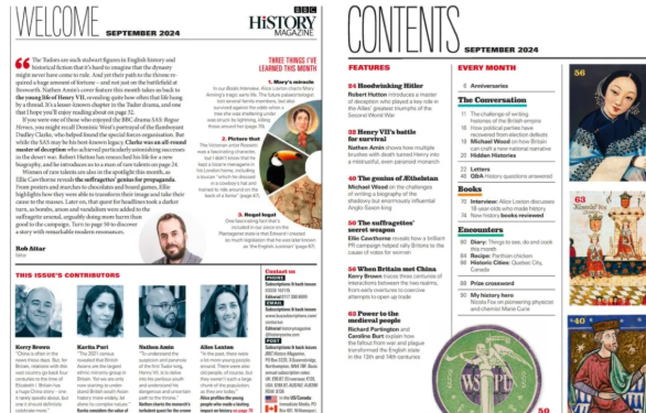 2024年BBC History杂志集  讲述“你从来都不知道”的历史