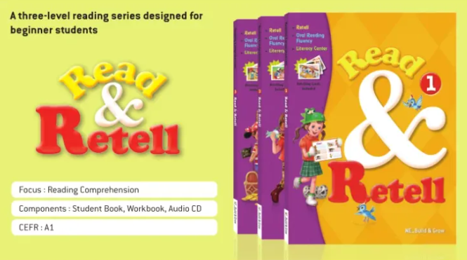 Read and retell 初学者设计 复述教材 提升口语和阅读能力