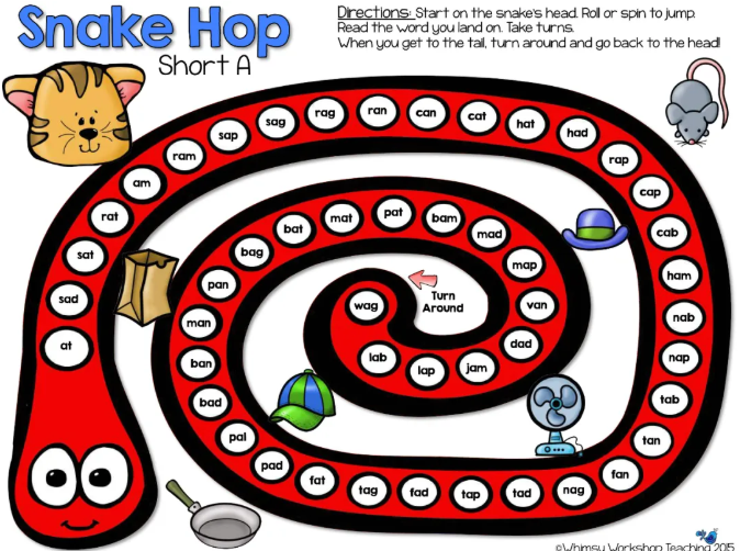 52个自然拼读桌游 孩子在游戏中不知不觉学会自然拼读