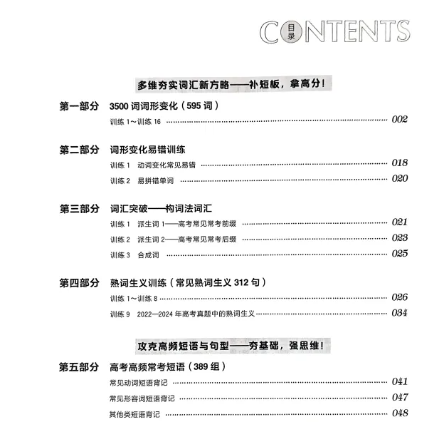 2025年高考英语重点词性转换大全 
